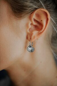 Closeup Of A Woman’s Earring