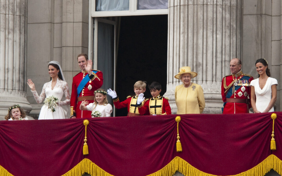 The royal wedding of Prince William and Kate Middleton Stock Image. Showing Kate Middleton's Cartier Halo Tiara.