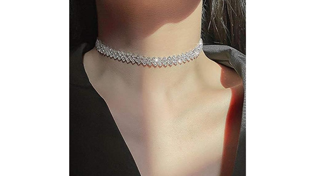 Sparkling Choker With Crystals One Of The Best Rhinestone Chokers Of 2024.
