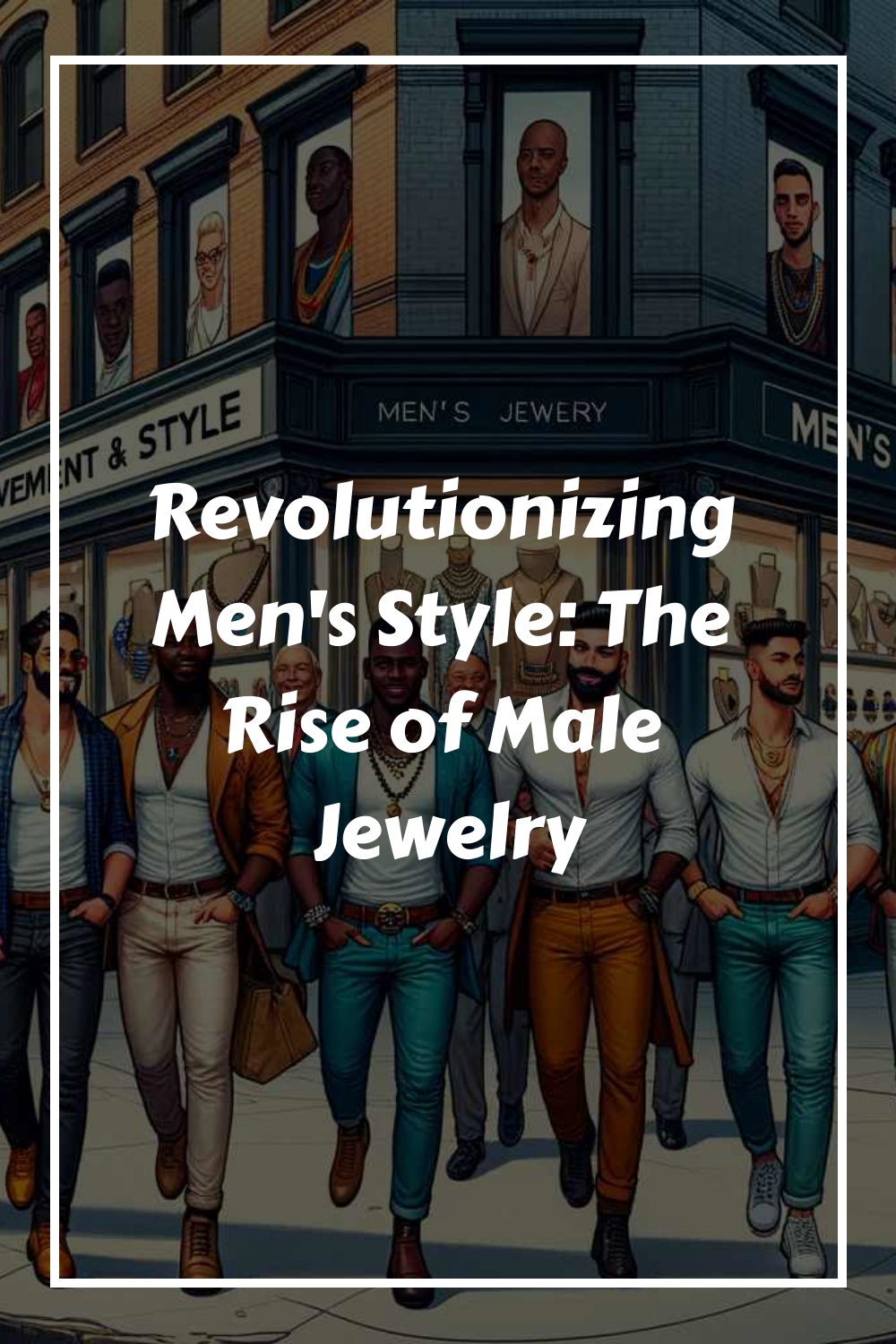 Revolutionizing Mens Style The Rise Of Male Jewelry Generated Pin 3595