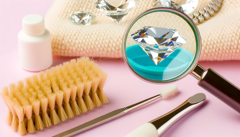 diamond care and cleaning