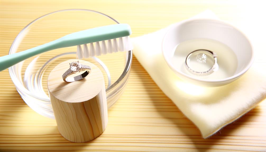 diy diamond jewelry cleaning
