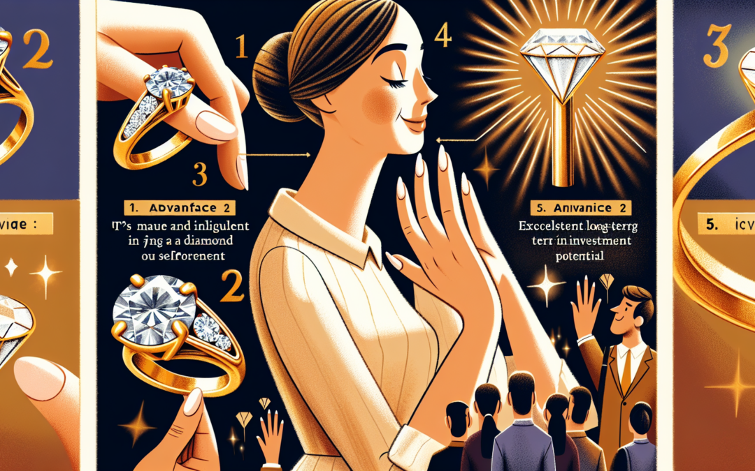 Five advantages of indulging in a diamond ring for yourself.