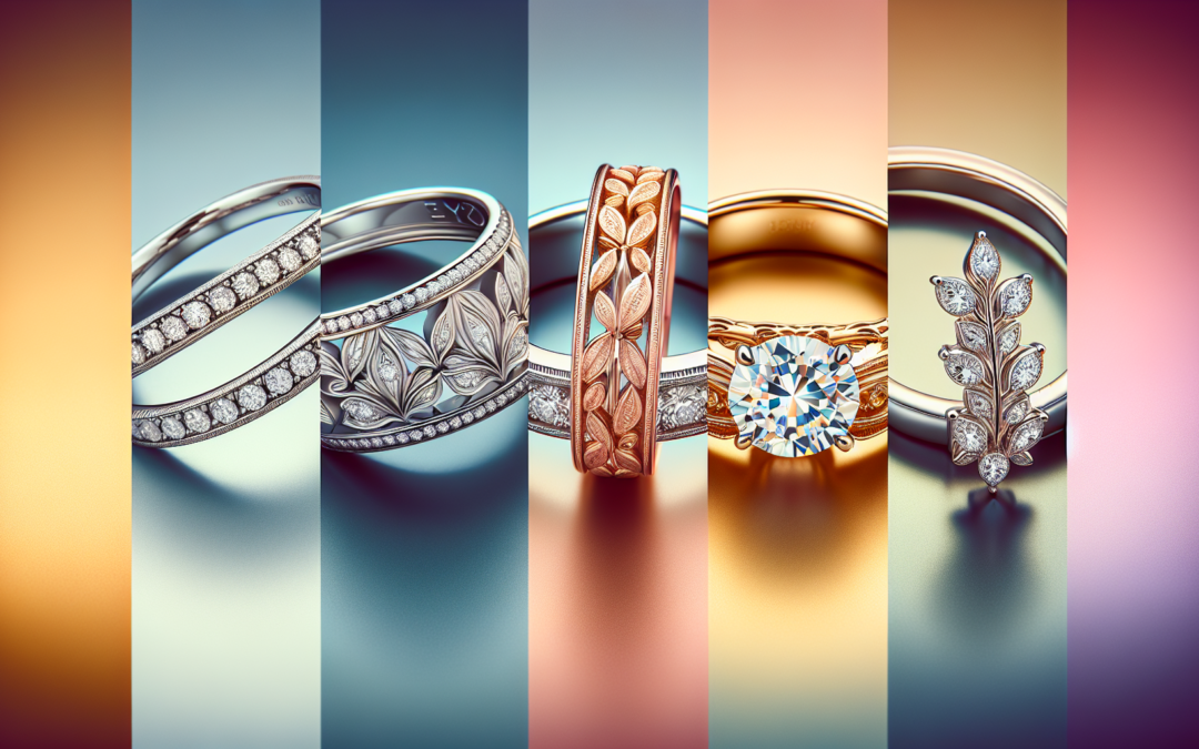 Top Four Wedding Ring Pairings to Enhance Diamond Engagement Rings