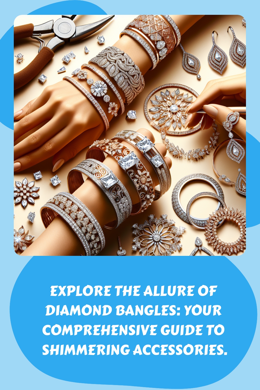 Explore The Allure Of Diamond Bangles Your Comprehensive Guide To Shimmering Accessories. Generated Pin 5735