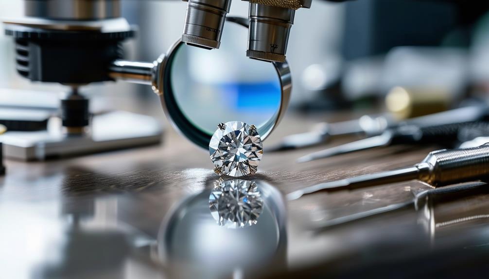 identifying high quality lab grown diamonds