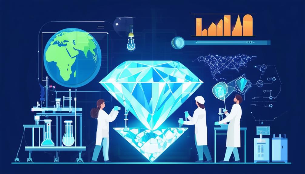 lab grown diamonds carbon footprint