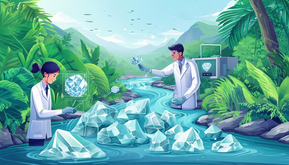 Why Does Lab Diamond Creation Conserve Water?