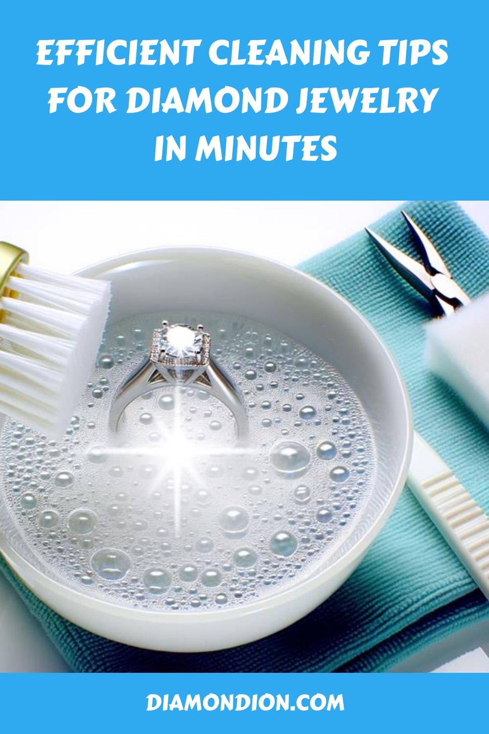 Efficient Cleaning Tips For Diamond Jewelry In Minutes Generated Pin 5101