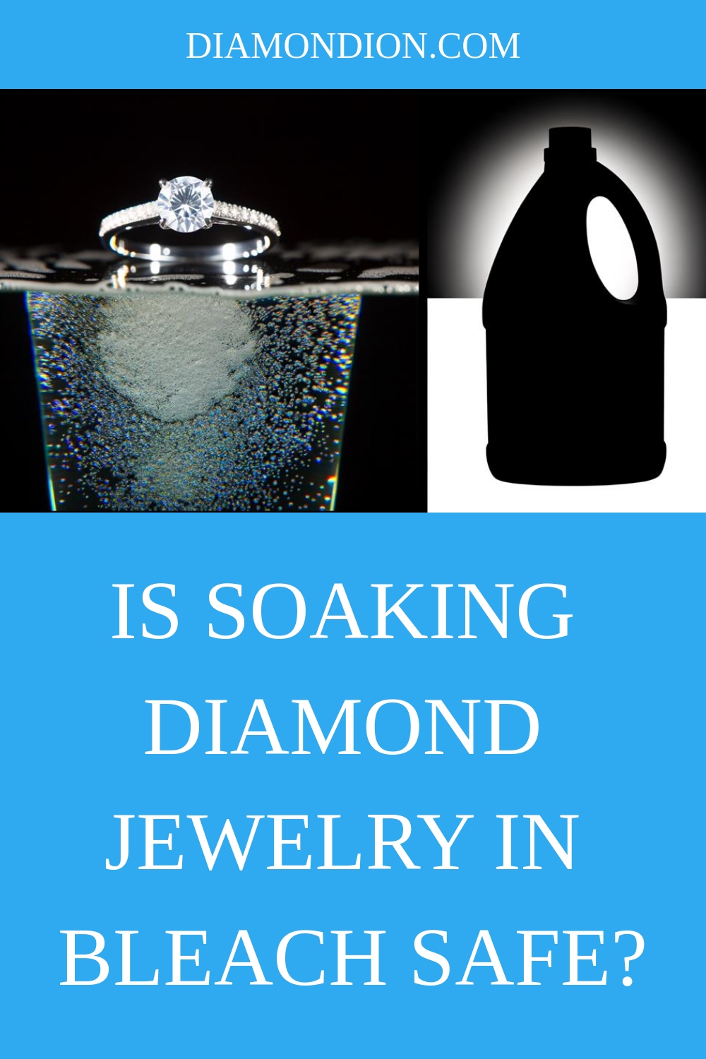 Is Soaking Diamond Jewelry In Bleach Safe Generated Pin 5099 1