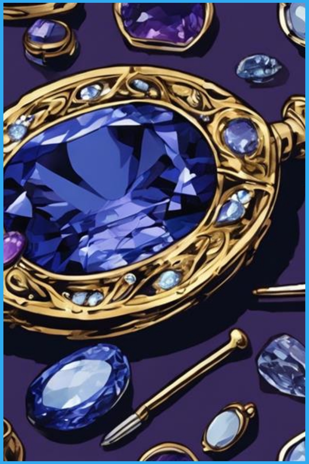 Tanzanite A Buying Guide For A Beautiful Blue Gemstone Generated Pin 6542