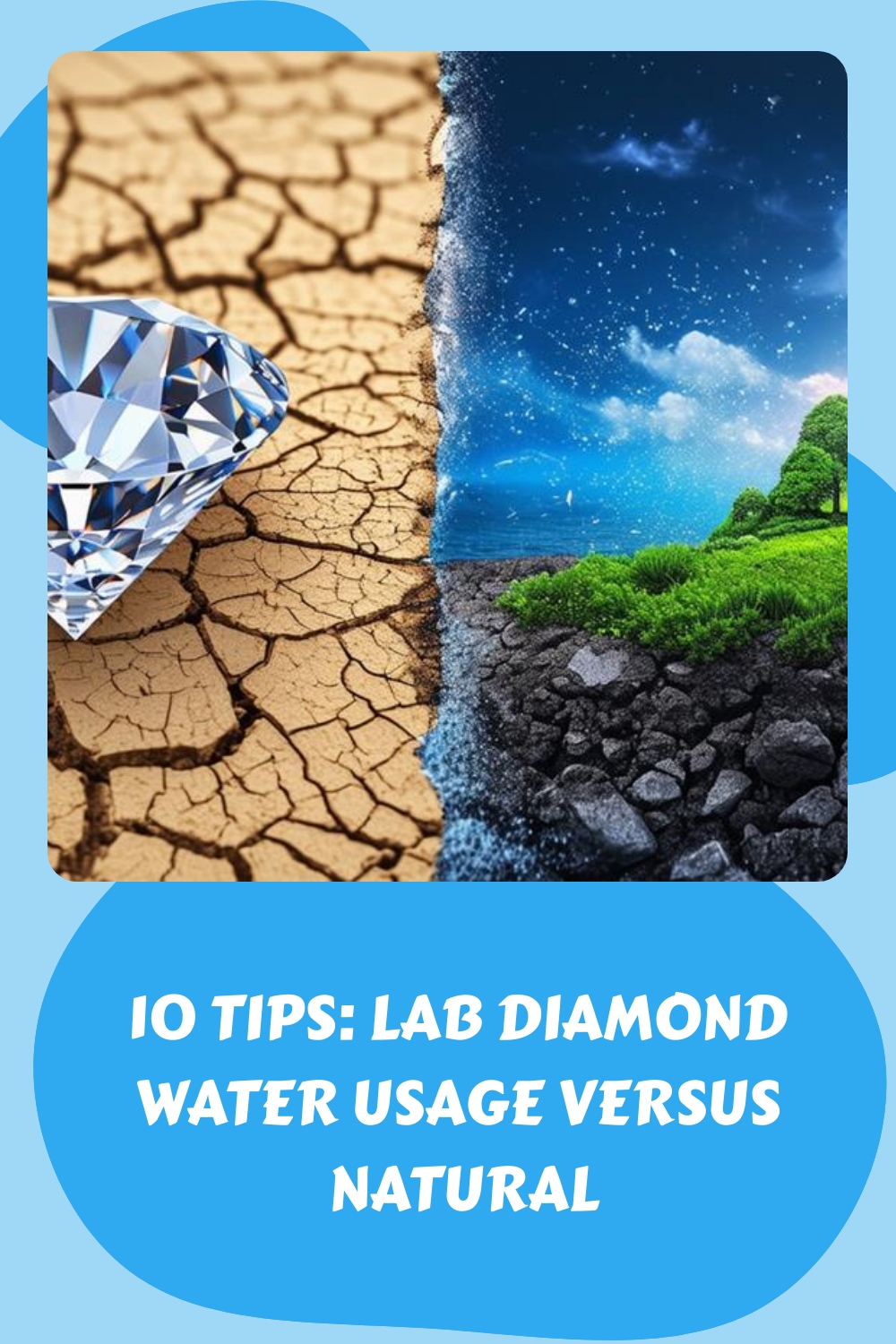 10 Tips Lab Diamond Water Usage Versus Natural Generated Pin 6234