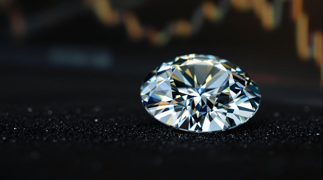 diamond prices decline modestly