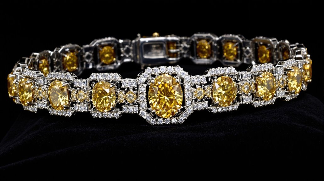 diamond bracelet auction success